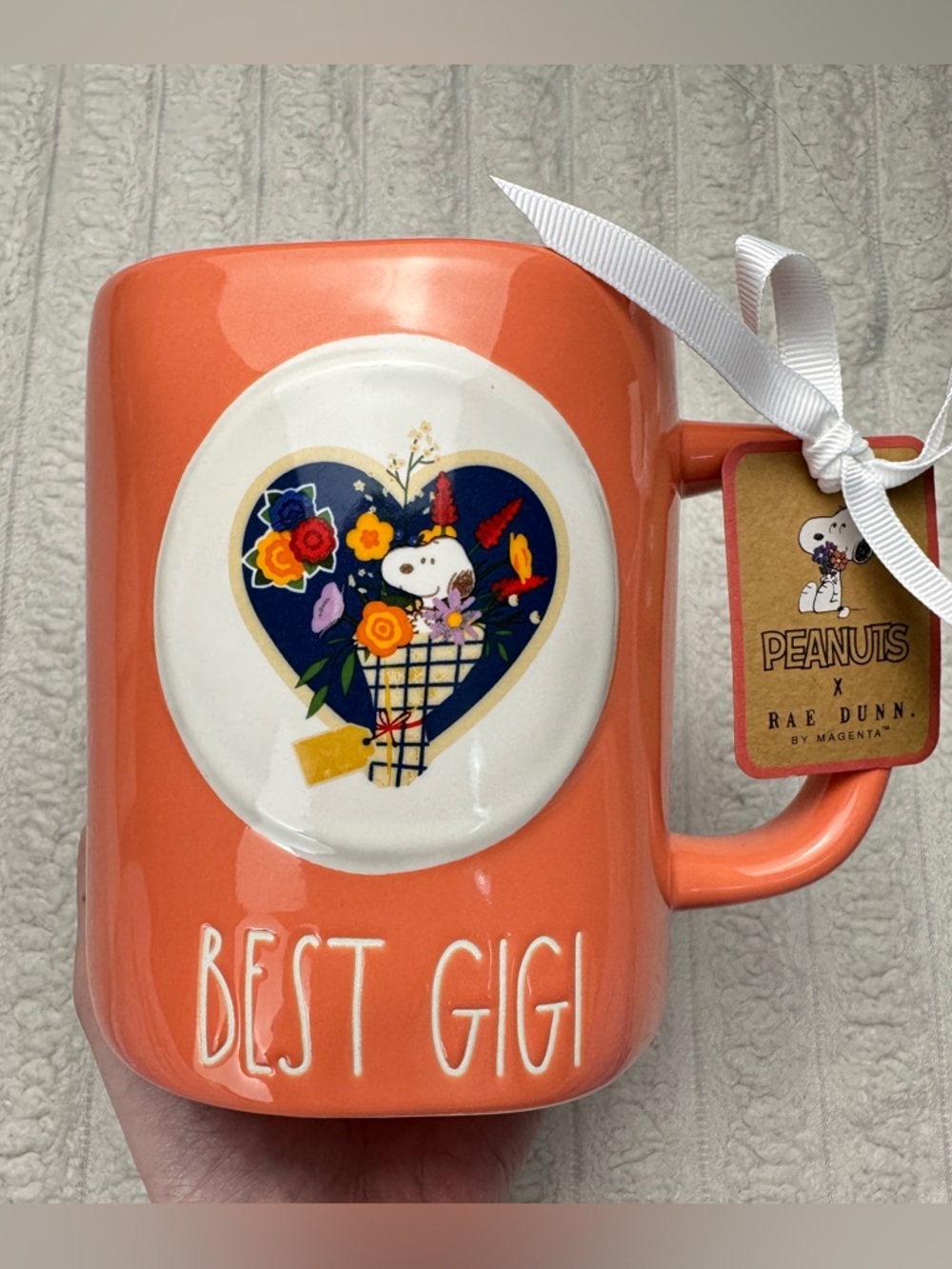 Rae Dunn Peanuts Snoopy Mug
